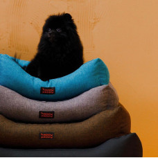 Лежак для собак и котов Happy Peppy (Хэппи Пеппи) Sofa Рогожка 30х45 см, Коричневый