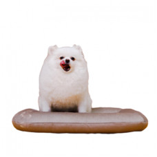 Лежак для собак и котов Happy Peppy (Хэппи Пеппи) Cloud 55х70 см, Серый