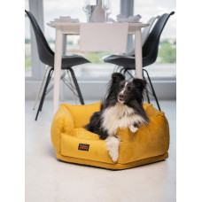 Лежак для собак и котов Happy Peppy (Хэппи Пеппи) Voyage Grand Серый