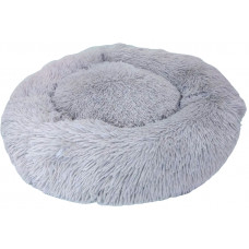 Круглый плюшевый лежак для котов и собак Happy Peppy Fluffy (Хэппи Пеппи)