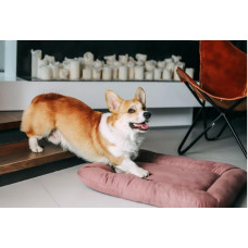 Лежак для собак и котов Happy Peppy (Хэппи Пеппи) Cloud 55х70 см, Красный