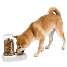 Диспенсер для воды и корма для собак и кошек Ferplast Azimut (Ферпласт Азимут) 16.5 x 25 x h 24.5 - 1.5 L - 1500, Белый