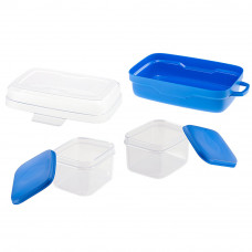 Набор походных мисок-контейнеров для собак и кошек Ferplast Pet Risto' Box (Ферпласт Пет Ристо Бокс)