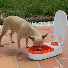 Автоматический диспенсер для корма с таймером для собак и кошек Ferplast Cometa (Ферпласт Комета)