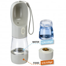 Поилка и мыска для путешествий с собаками и котами Ferplast РА 5509 (Ферпласт)