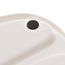 Миски на подставке для собак и кошек Ferplast Lindo (Ферпласт Линдо) 44.5 х 34 х h 7 см - 0.6 L - LINDO, Белый