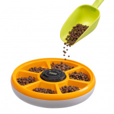 Автоматическая кормушка для сухих и влажных кормов для собак и кошек Ferplast Roulette (Ферпласт Рулет)