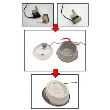Поилка фонтан с фильтром для собак и котов Georplast Trevi (Георпласт Треви) 2 л