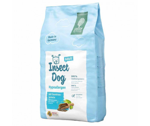 Green Petfood InsectDog Hypoallergen Dog Adult (Грин Петфуд ИнсектДог) корм для собак с протеином насекомых 0.4 кг