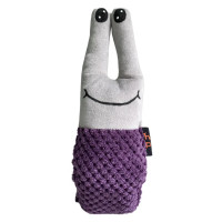 Мягкая игрушка для собак улитка трансформер Happy Peppy (Хэппи Пеппи) Фиолетовый