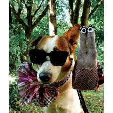 Мягкая игрушка для собак улитка трансформер Happy Peppy (Хэппи Пеппи)