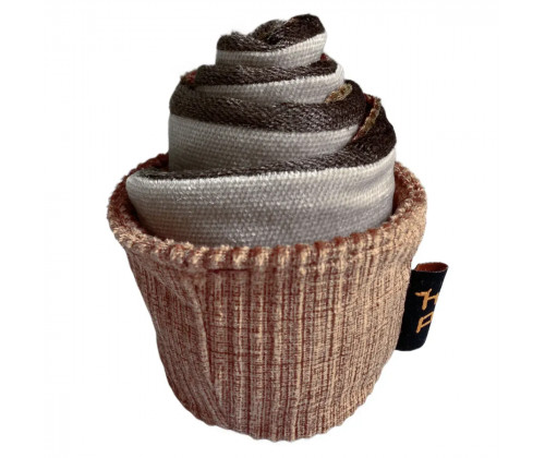 Игрушка для собак кекс Happy Peppy (Хэппи Пеппи) с отверстиями для корма