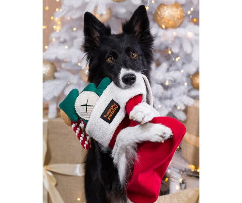 Набор игрушек для собак новогодний сапожок с подарками Happy Peppy (Хэппи Пеппи) Набор игрушек для собак новогодний сапожок с подарками Happy Peppy (Хэппи Пеппи)