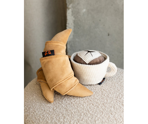 Игрушка для собак круасан Happy Peppy (Хэппи Пеппи) с отверстиями для корма Игрушка для собак круасан Happy Peppy (Хэппи Пеппи) с отверстиями для корма