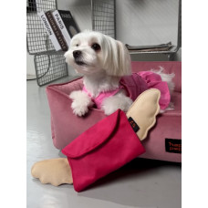 Игрушка для собак валентинка Happy Peppy (Хэппи Пеппи) с отверстиями для корма