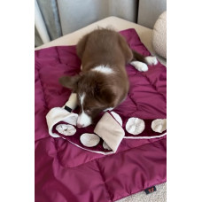 Игрушка для собак кекс Happy Peppy (Хэппи Пеппи) с отверстиями для корма