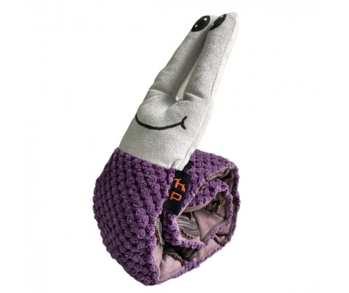 Мягкая игрушка для собак улитка трансформер Happy Peppy (Хэппи Пеппи) Фиолетовый Мягкая игрушка для собак улитка трансформер Happy Peppy (Хэппи Пеппи) Фиолетовый