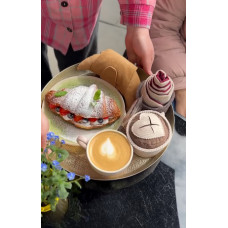 Игрушка для собак кекс Happy Peppy (Хэппи Пеппи) с отверстиями для корма