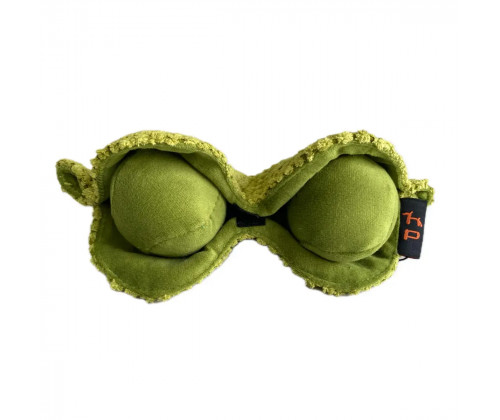 Игрушка для собак горох Happy Peppy (Хэппи Пеппи) с отверстиями для корма 2 горошины