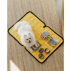 Игрушка для собак квест коврик Happy Peppy (Хэппи Пеппи) с тайниками для лакомств Коричневый