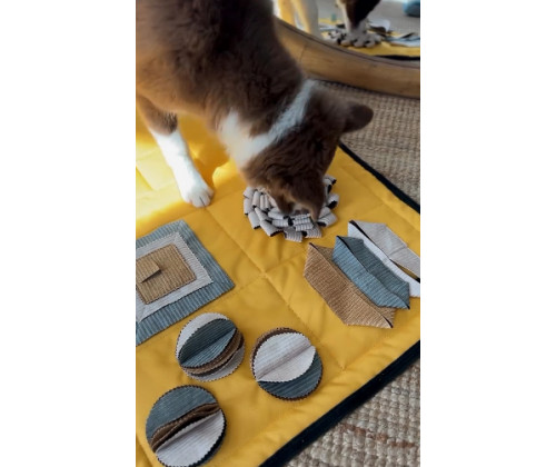 Игрушка для собак квест коврик Happy Peppy (Хэппи Пеппи) с тайниками для лакомств