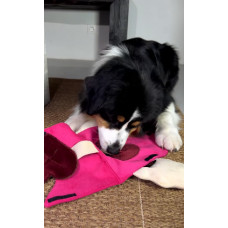 Игрушка для собак валентинка Happy Peppy (Хэппи Пеппи) с отверстиями для корма