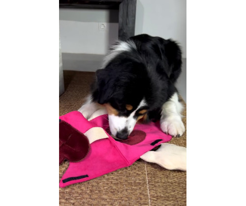 Игрушка для собак валентинка Happy Peppy (Хэппи Пеппи) с отверстиями для корма