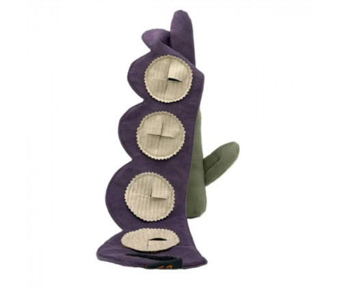 Игрушка для собак цветок тюльпан Happy Peppy (Хэппи Пеппи) с отверстиями для корма Фиолетовый Игрушка для собак цветок тюльпан Happy Peppy (Хэппи Пеппи) с отверстиями для корма Фиолетовый