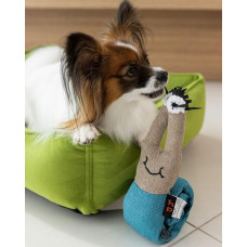 Мягкая игрушка для собак улитка трансформер Happy Peppy (Хэппи Пеппи)