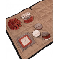 Игрушка для собак квест коврик Happy Peppy (Хэппи Пеппи) с тайниками для лакомств Коричневый