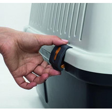 Переноска IATA для собак із замком і напувалкою Bergamo Bracco Travel 5 (Бергамо) 81х60х61 см