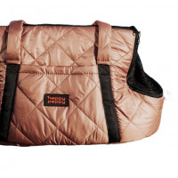 Сумка - переноска для котов и собак Happy Peppy (Хэппи Пеппи) Passenger 35х25х23 см, Бежевый