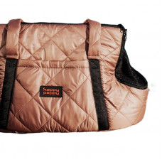 Сумка - переноска для котов и собак Happy Peppy (Хэппи Пеппи) Passenger 45х30х23 см, Бежевый