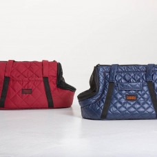 Сумка - переноска для котов и собак Happy Peppy (Хэппи Пеппи) Passenger 45х30х23 см, Серый