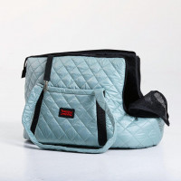 Сумка - переноска для котов и собак Happy Peppy (Хэппи Пеппи) Passenger 35х25х23 см, Голубой