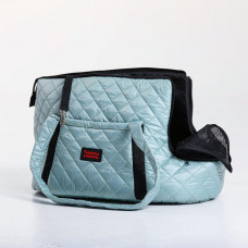 Сумка - переноска для котов и собак Happy Peppy (Хэппи Пеппи) Passenger 45х30х23 см, Голубой