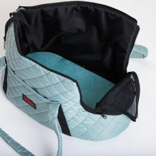 Сумка - переноска для котов и собак Happy Peppy (Хэппи Пеппи) Passenger 45х30х23 см, Голубой