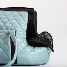 Сумка - переноска для котов и собак Happy Peppy (Хэппи Пеппи) Passenger 45х30х23 см, Голубой