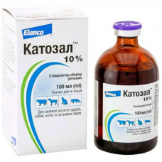 Bayer Elanco Catosal 10% (Байер Катозал) стимулятор обмена веществ для собак, котов и др. животных 100 мл.