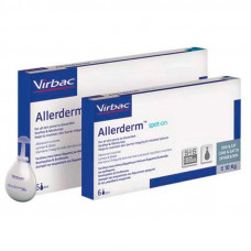 Virbac Allerderm Spot-On (Вирбак Аллердерм Спот-Он) капли для собак и котов до 10 кг при дерматозе 6х2 мл