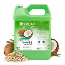 Шампунь от зуда для собак и котов TropiClean Oatmeal Tea Tree (ТропиКлин Овсяный и Чайное Дерево) 3.8 л
