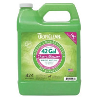 Шампунь суперконцентрат 1:42 для собак и котов TropiClean Cherry Blossom (ТропиКлин Цветы Вишни) 3.8 л