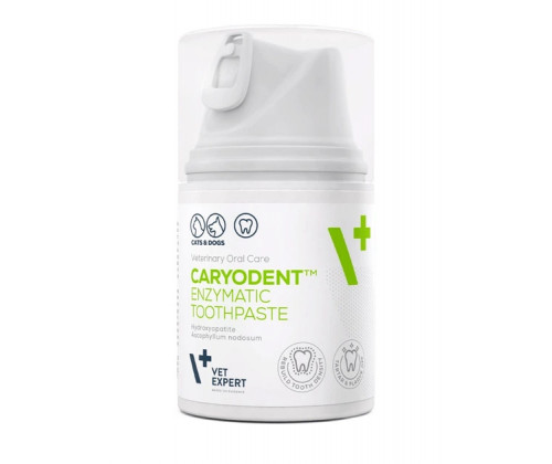 Vet Expert CaryoDent Enzymatic Toothpaste (Вэт Эсперт КериоДент Энзиматик) зубная паста для собак и котов 50 г
