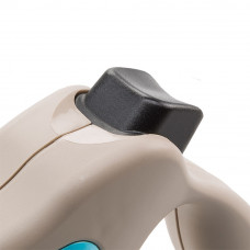 Поводир - рулетка для собак з стрічками Ferplast Amigo Tape (Ферпласт Аміго Тейп) 12 х 3 h 10 см - MINI, Голубий