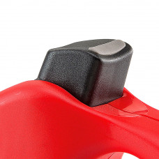 Поводир - рулетка для собак з стрічкою Ferplast Amigo Tape (Ферпласт Аміго Тейп) 14 х 3.6 x h 12 см - S, Червоний