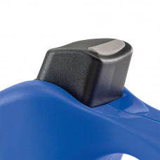 Поводир - рулетка для собак з стрічкою Ferplast Amigo Tape (Ферпласт Аміго Тейп) 14 х 3.6 x h 12 см - S, Синій