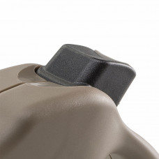 Поводир - рулетка для собак з шнуром Ferplast Amigo Cord (Ферпласт Аміго Корд) 14 х 3.6 x h 12 см - S, Бежевий