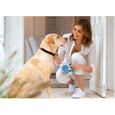 Поводок - рулетка для собак средних пород до 25 кг. с лентой 5 м. Flexi New Comfort М (Флекси Нью Комфорт М)