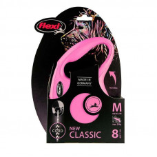 Поводок - рулетка для собак средних пород до 20 кг. с тросом 8 м. Flexi New Classic М (Флекси Нью Класик М)