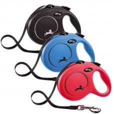 Повідець — рулетка для собак великих порід до 50 кг. зі стрічкою 5 м. Flexi New Classic L (Флексі Нью Класик Л)